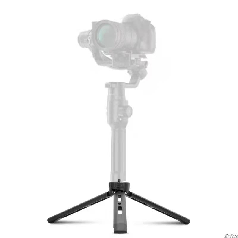 Metal Tripod for Camera DJI Desk Aluminum Alloy Mini Handle Tripodes with 1/4 Inch Screw for DSLR Projector