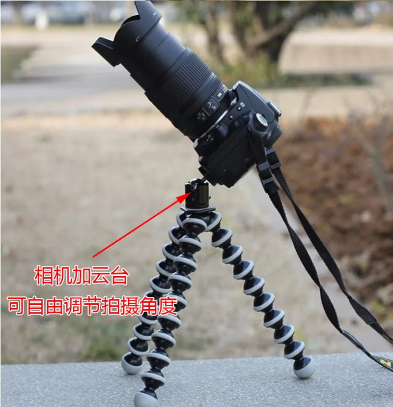 Octopus Flexible Tripod Stand for Smartphone Dslr and Camera Foldable Desktop Tripod 4 size for choose
